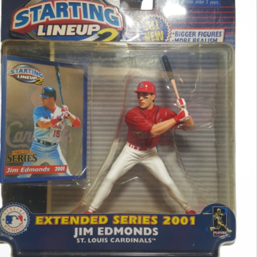 2001 Starting Lineup Jim Edmonds.